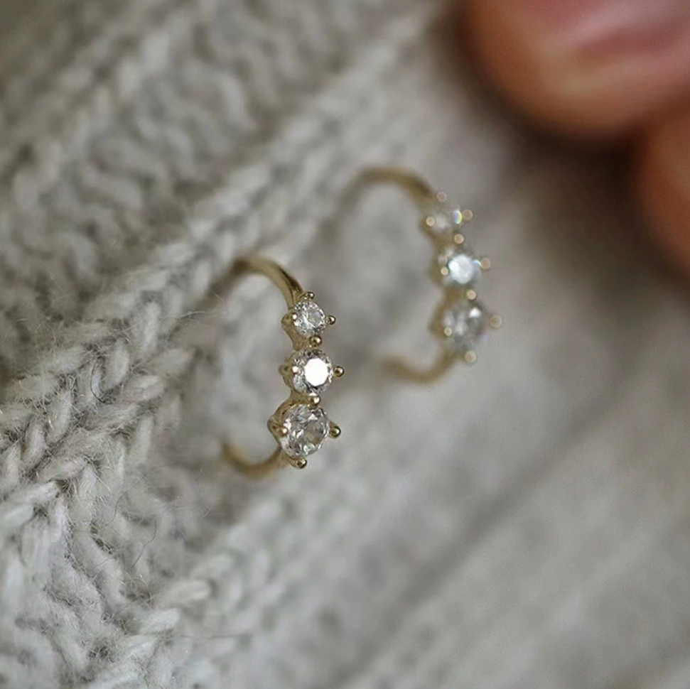 BOUCLE D'OREILLE UPTOWN MOON