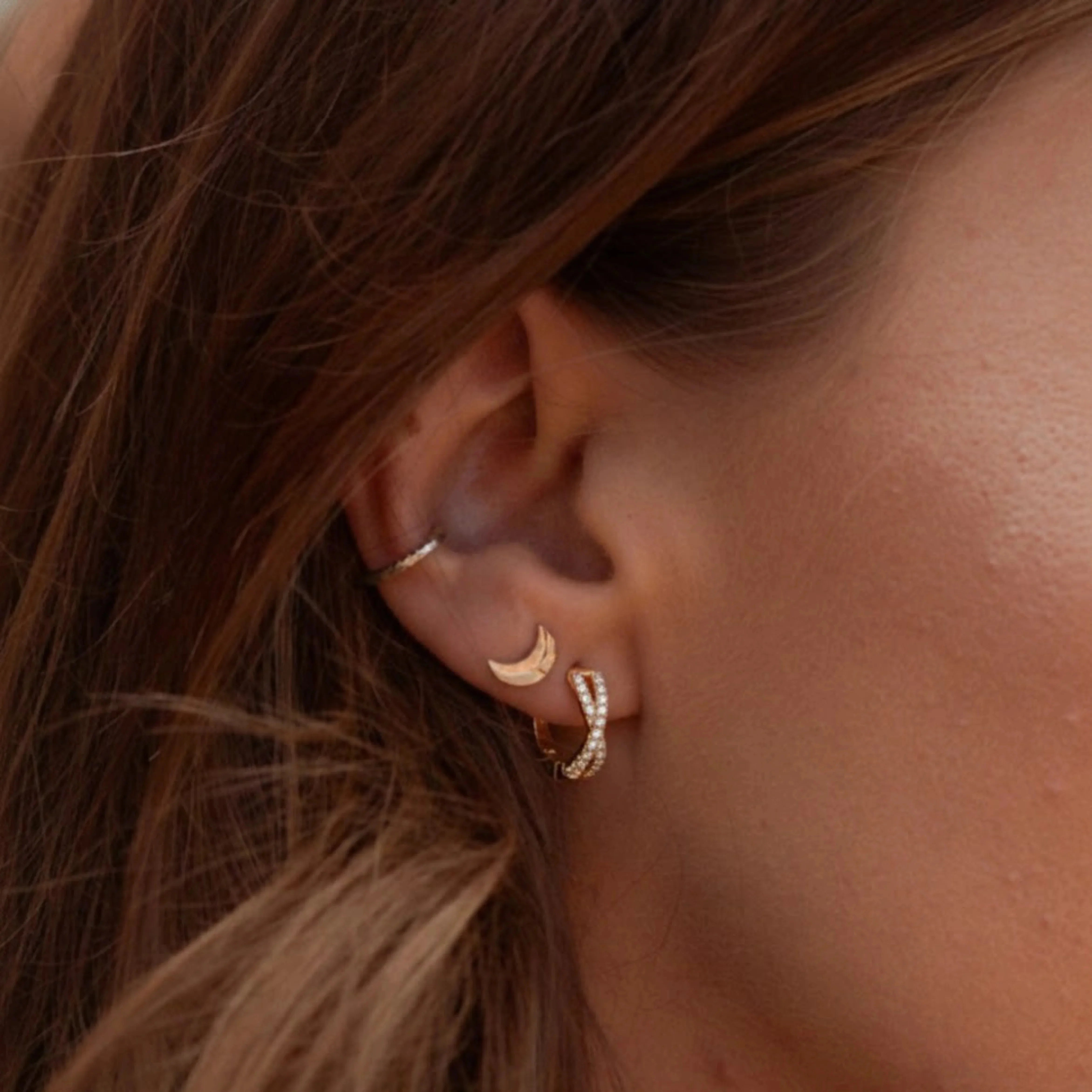 BOUCLE D'OREILLE SOHO SUNRISE