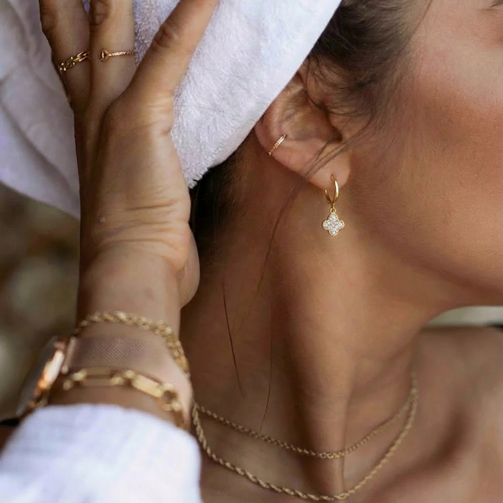 BOUCLE D'OREILLE MANHATTAN SUNSET