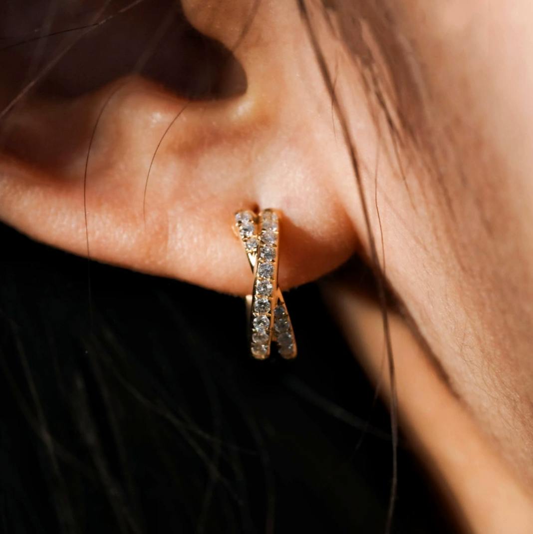 BOUCLE D'OREILLE SOHO SUNRISE