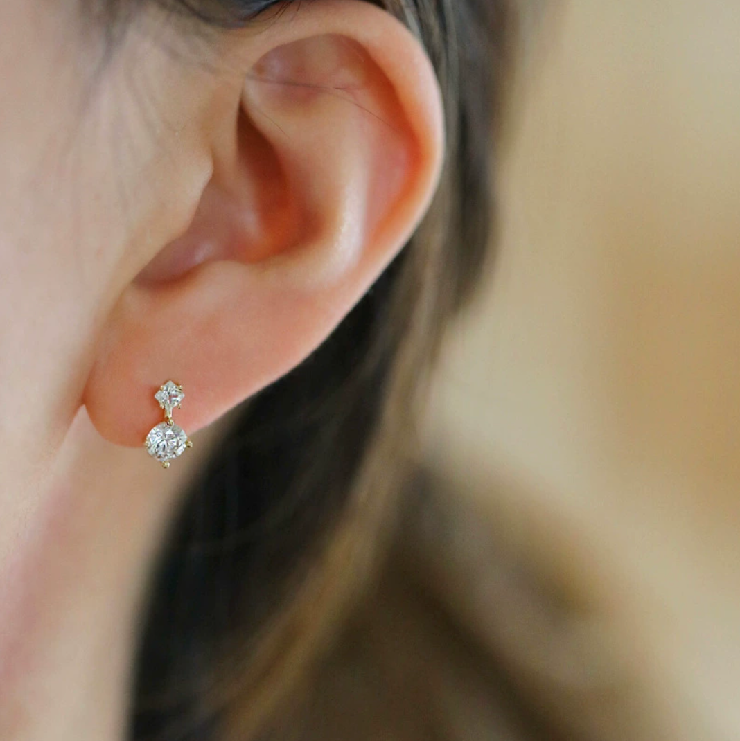 BOUCLE D'OREILLE WESTSIDE LUNE